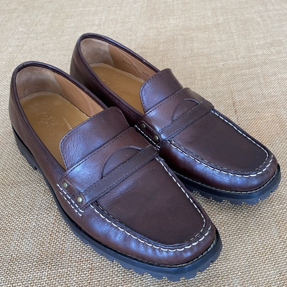 Cole Haan Daryl Dark Brown Slip on Penny Loafers Women’s Size 8.5 - Picture 1 of 15